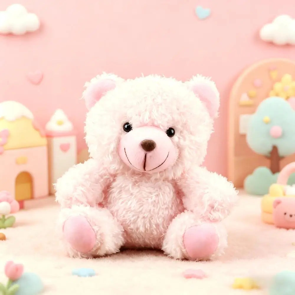 Mini Ours en Peluche Rose Doux - Lot de 1, 2 ou 5 - Idéal Cadeau Anniversaire, Baby Shower, Mariage