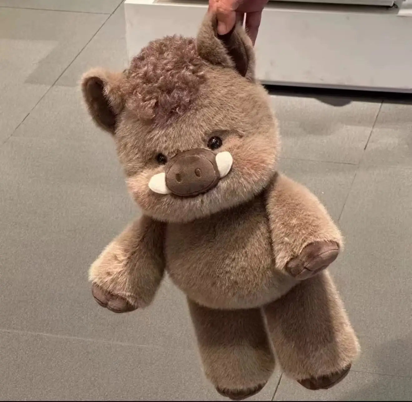 Cochon en Peluche Doux Rose - 45 cm, Cadeau Créatif et Coussin Émotionnel