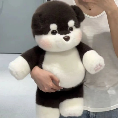 Cochon en Peluche Doux - Coussin Mignon 17,7 Pouces - Cadeau Créatif & Soutien Émotionnel