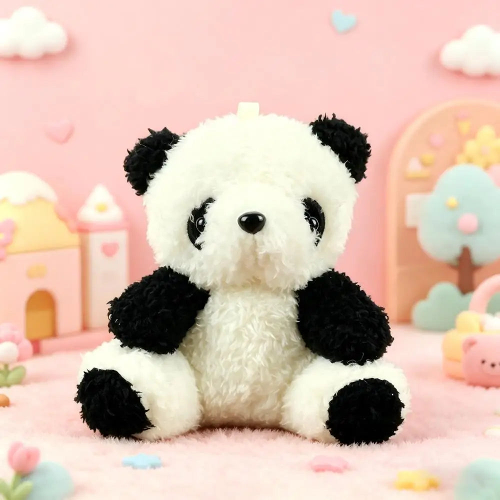 Mini Ours en Peluche Panda Doux - Idéal Fêtes et Cadeaux