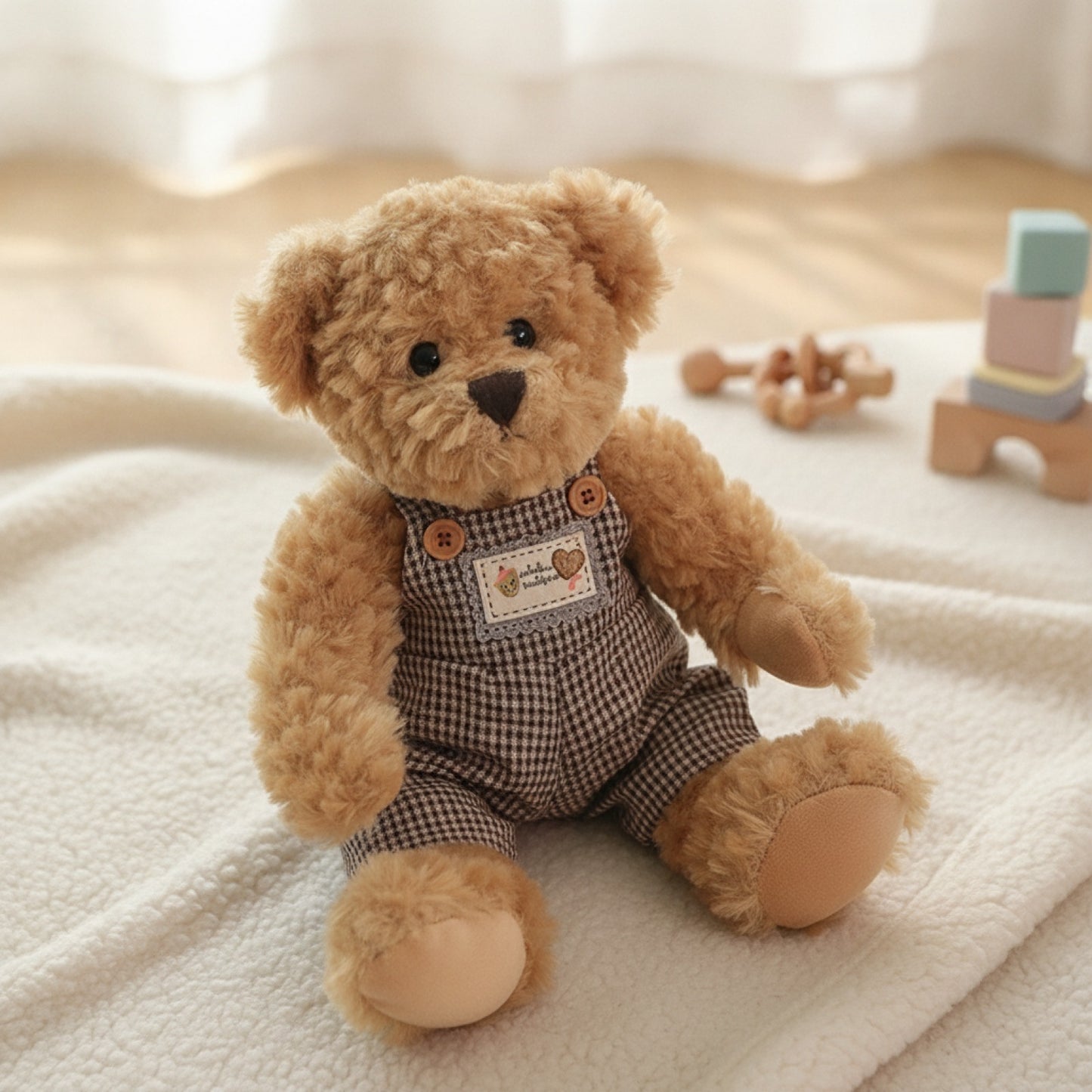 Lot de 2 Ours en Peluche Kawaii 26cm - Cadeau Idéal pour Filles et Petites Amies