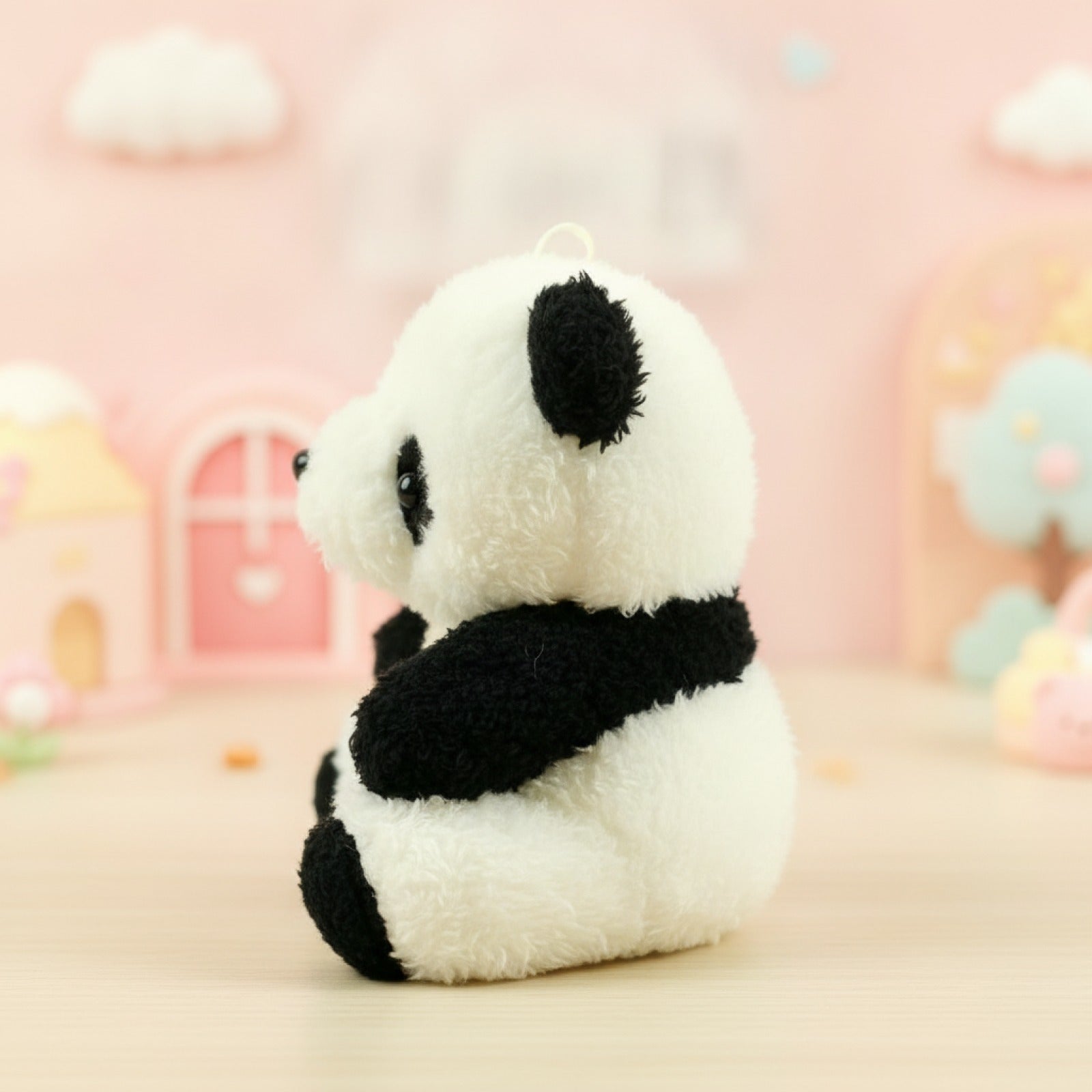 Mini Ours en Peluche Panda Doux - Idéal Fêtes et Cadeaux