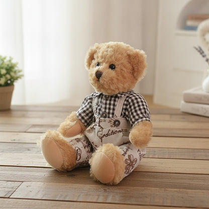 Lot de 2 Ours en Peluche Kawaii 26cm - Cadeau Idéal pour Filles et Petites Amies