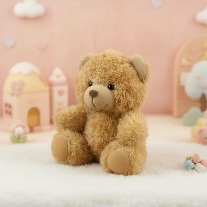 Mini Ours en Peluche Doux Marron - Lot de 1 ou 5 - Idéal Cadeau Anniversaire & Baby Shower