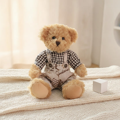 Lot de 2 Ours en Peluche Kawaii 26cm - Cadeau Idéal pour Filles et Petites Amies