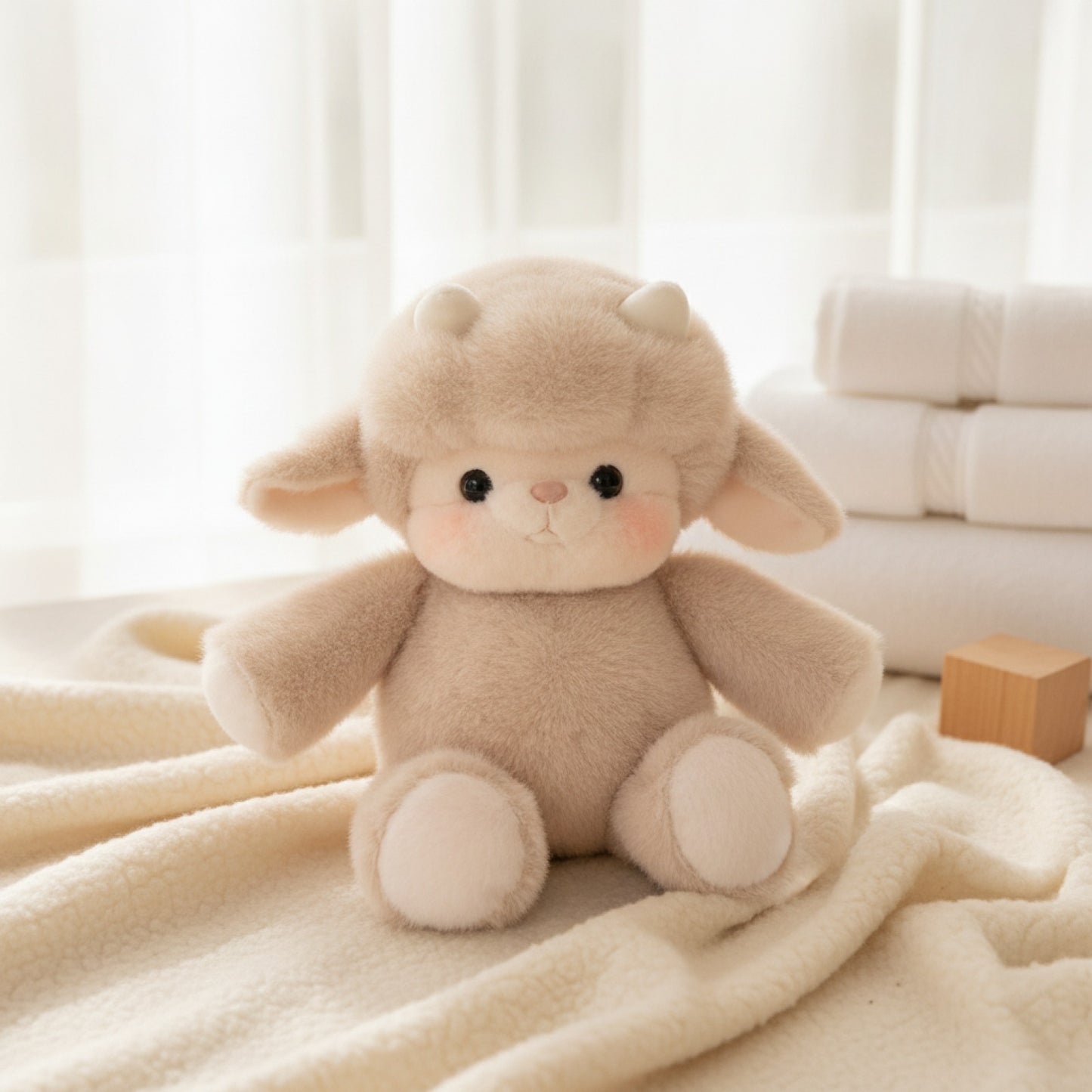 Cochon en Peluche Doux Rose Profond - 45 cm, Cadeau Créatif et Soutien Émotionnel