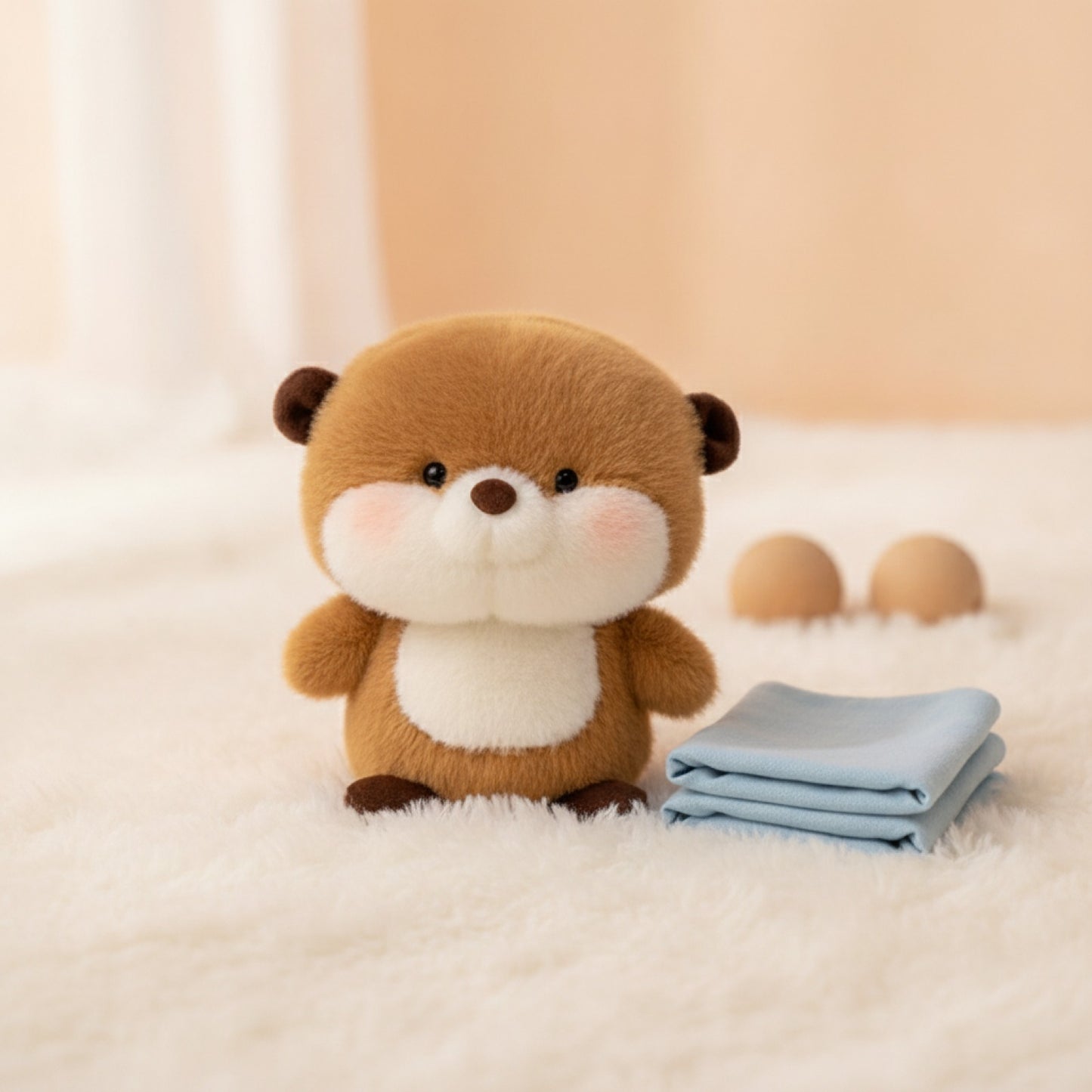 Peluche Loutre Kawaii 15cm - Cadeau Enfant Doux et Mignon