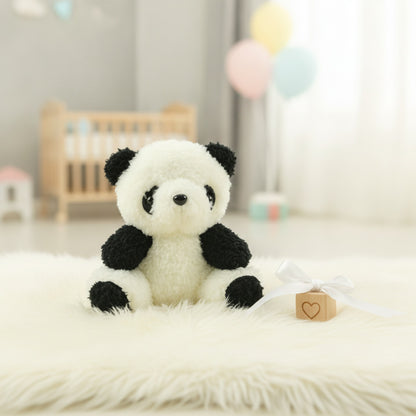 Mini Ours en Peluche Panda Doux - Idéal Fêtes et Cadeaux