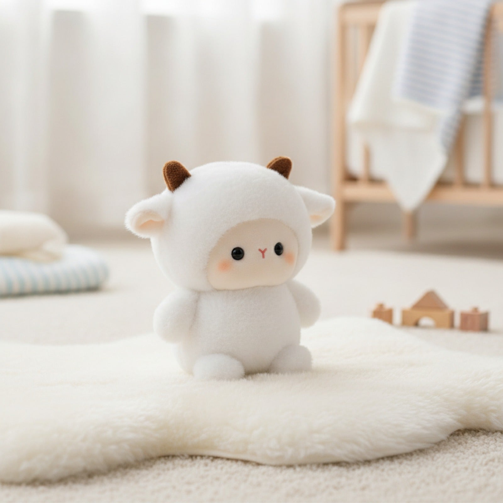 Peluche Kawaii "Little Lamb" 15cm - Cadeau Enfant Doux et Mignon