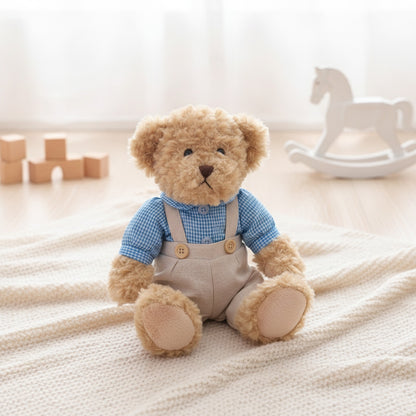 Lot de 2 Ours en Peluche Kawaii 26cm - Cadeau Idéal pour Filles et Petites Amies
