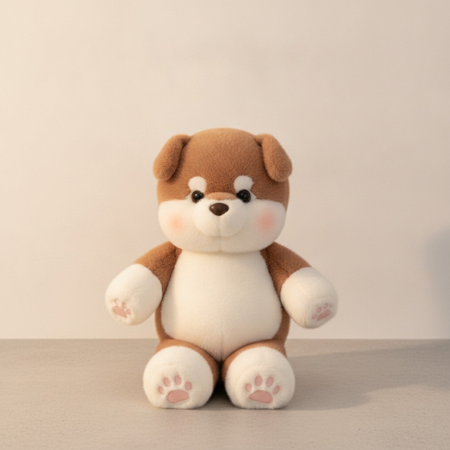 Cochon en Peluche Doux Rose Clair - Cadeau Créatif & Coussin Émotionnel 45cm