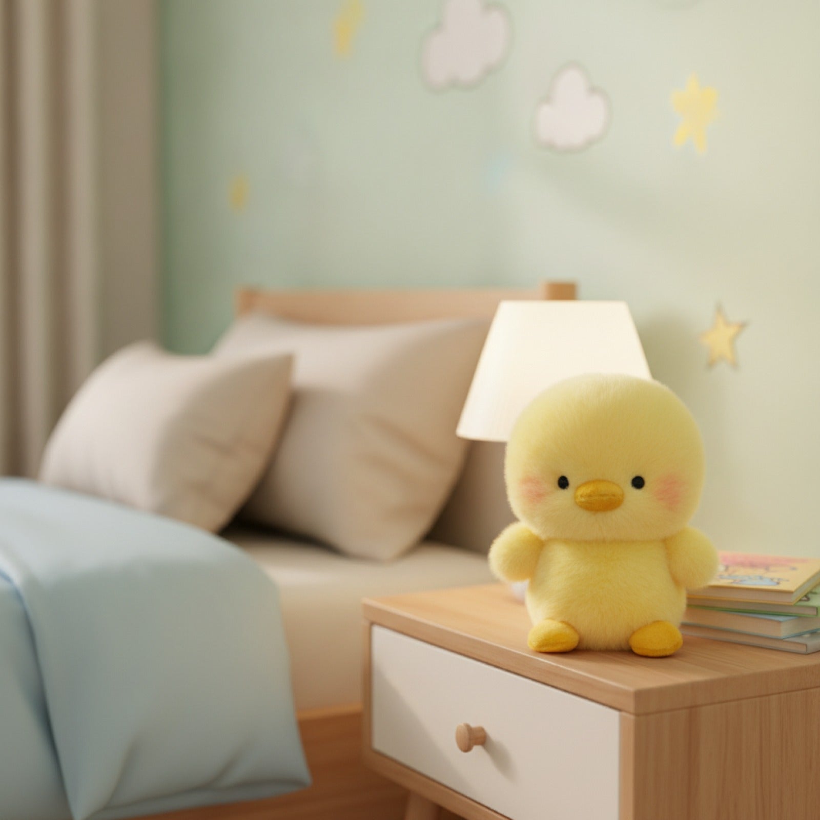 Peluche Kawaii Petit Poulet 15cm - Cadeau Enfant Doux pour Anniversaire & Noël