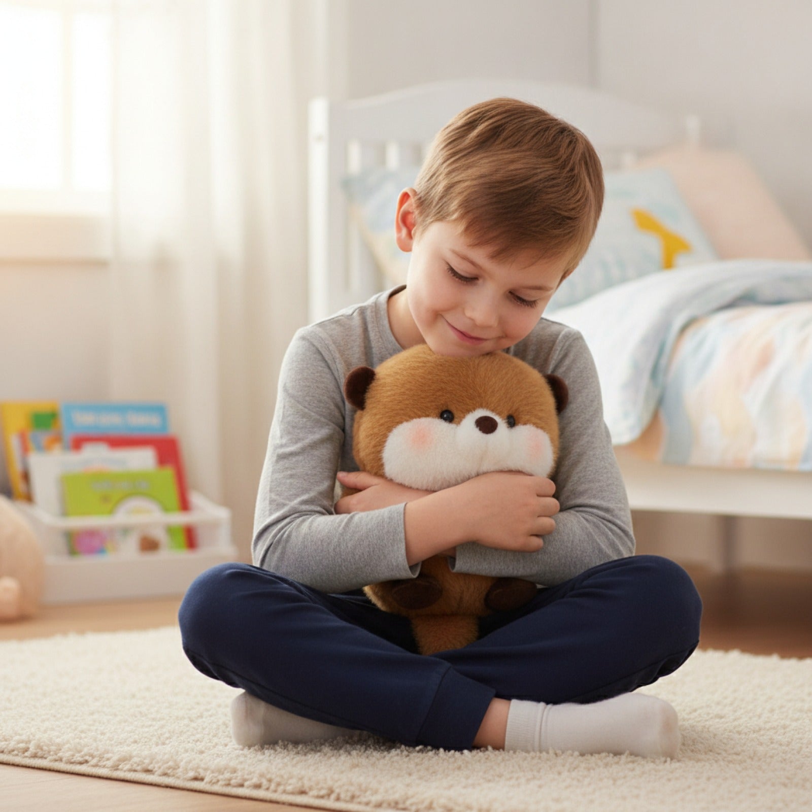 Peluche Loutre Kawaii 15cm - Cadeau Enfant Doux et Mignon