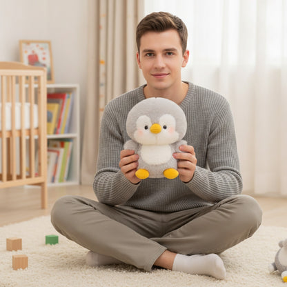 Peluche Pingouin Kawaii 15cm - Doudou Doux et Mignon pour Enfants