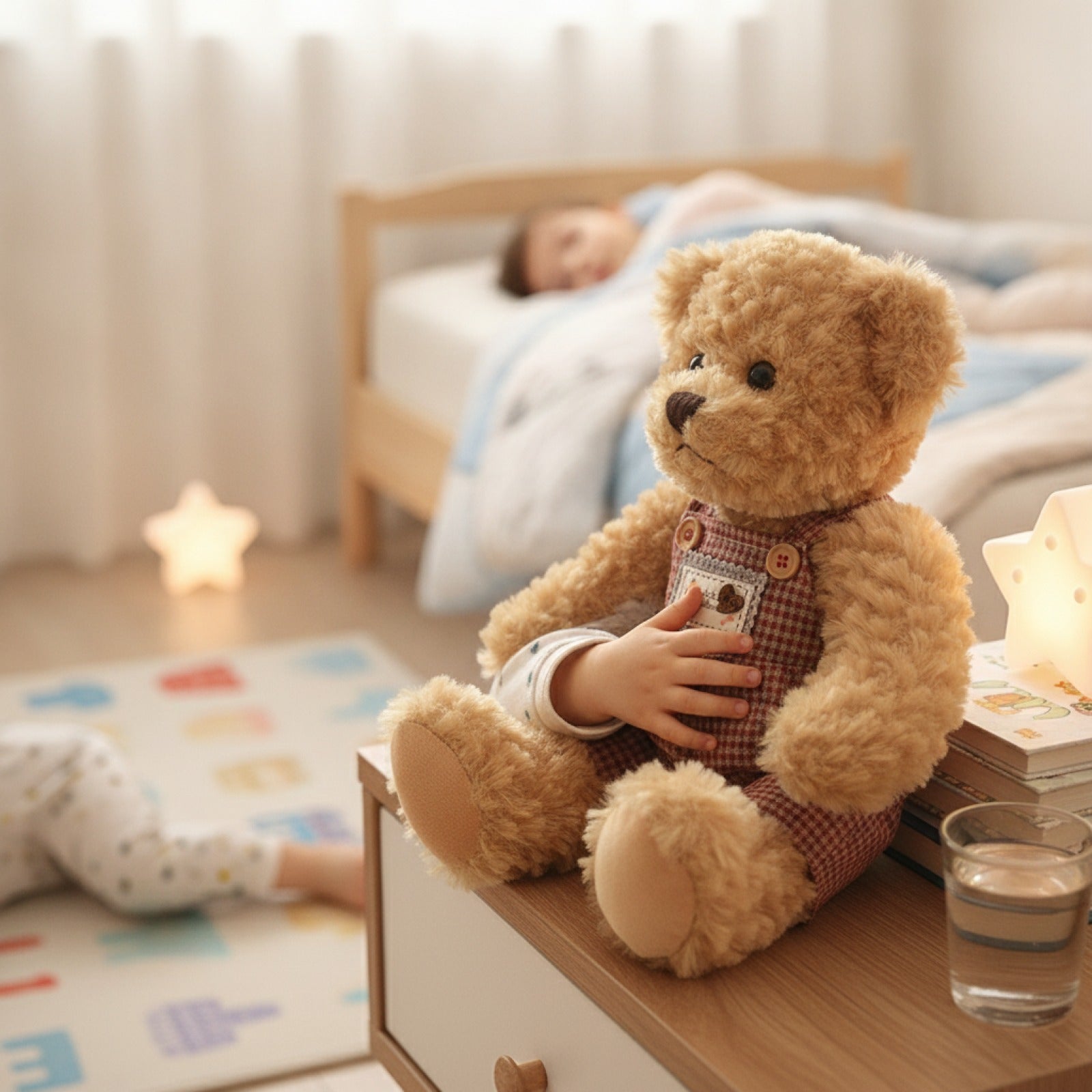 Lot de 2 Ours en Peluche Kawaii 26cm - Cadeau Idéal pour Filles et Petites Amies