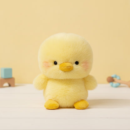 Peluche Kawaii Petit Poulet 15cm - Cadeau Enfant Doux pour Anniversaire & Noël
