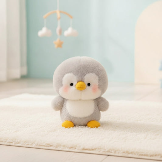 Peluche Pingouin Kawaii 15cm - Doudou Doux et Mignon pour Enfants