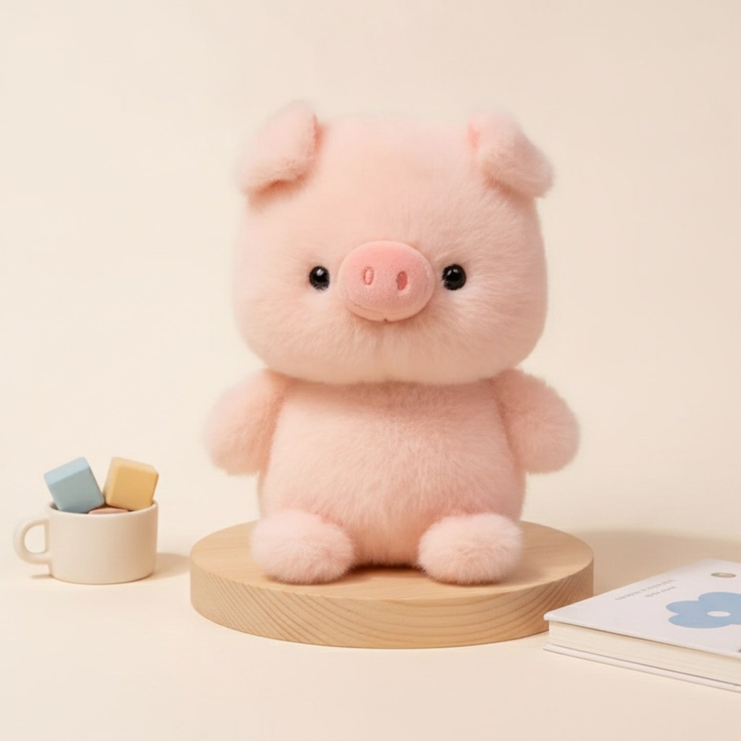 Peluche Kawaii Petit Cochon 15cm - Cadeau Enfant Doux & Mignon