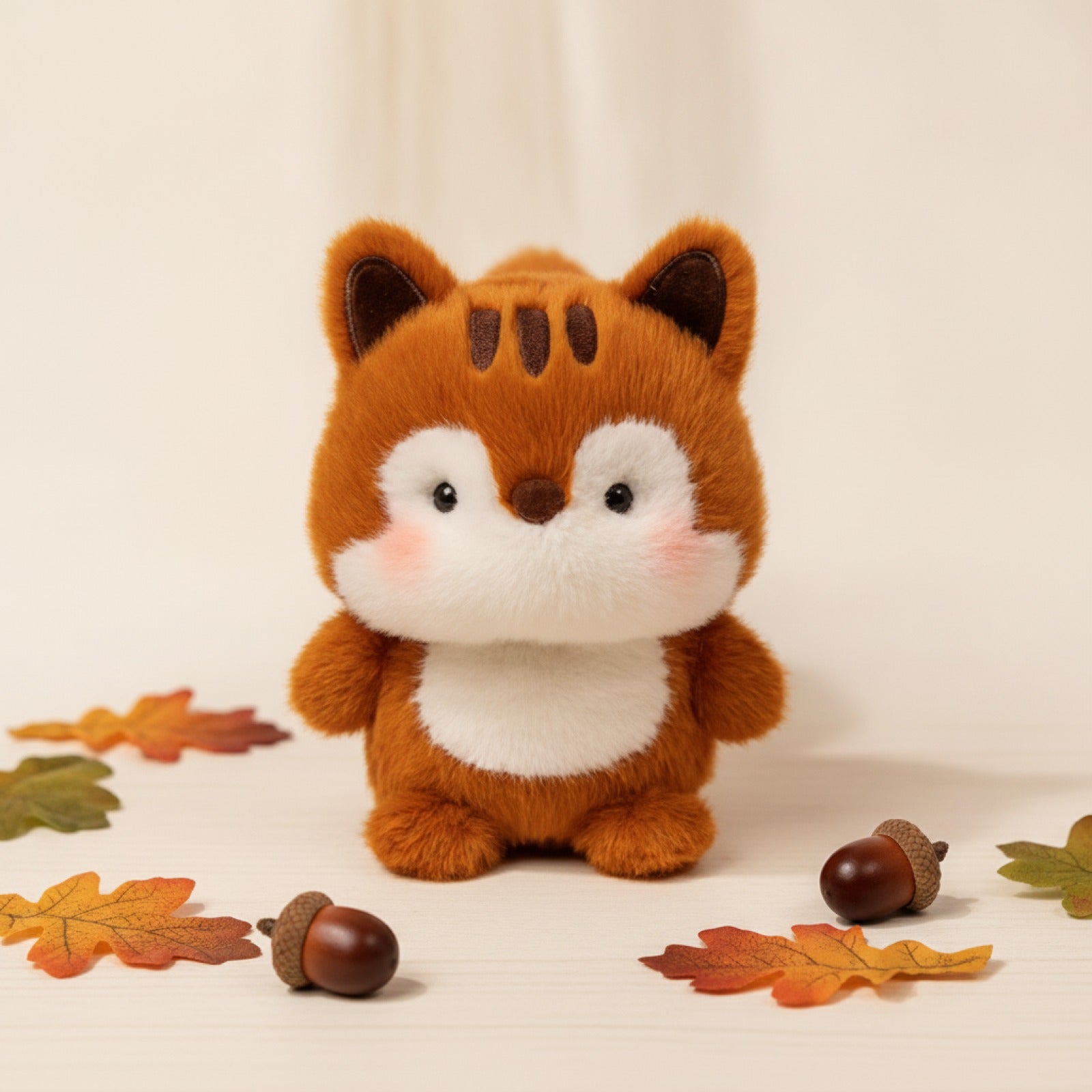 Peluche Mignonne Petit Écureuil Kawaii 15cm - Cadeau Enfant Anniversaire Noël
