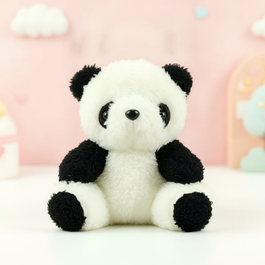 Mini Ours en Peluche Panda Doux - Idéal Fêtes et Cadeaux
