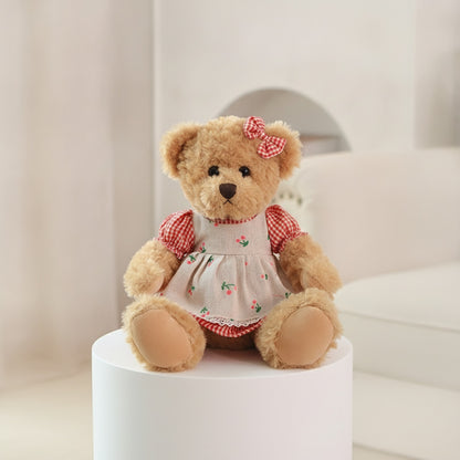 Lot de 2 Ours en Peluche Kawaii 26cm - Cadeau Idéal pour Filles et Amoureux