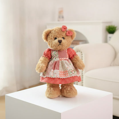 Ours en Peluche Kawaii 26cm - Lot de 2 Cadeaux Mignons pour Filles et Petites Amies