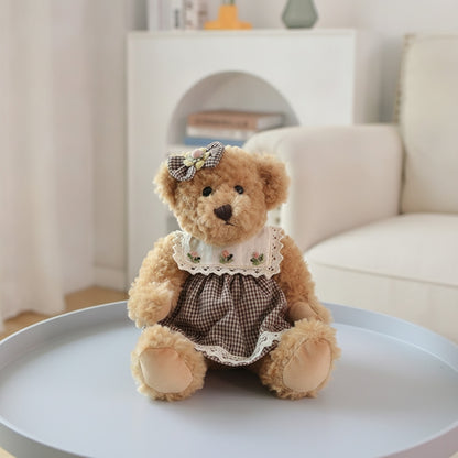 Lot de 2 Ours en Peluche Kawaii 26cm - Cadeau Idéal pour Filles et Petites Amies
