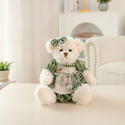 Lot de 2 Ours en Peluche Kawaii 26cm - Cadeau Idéal pour Filles et Petites Amies
