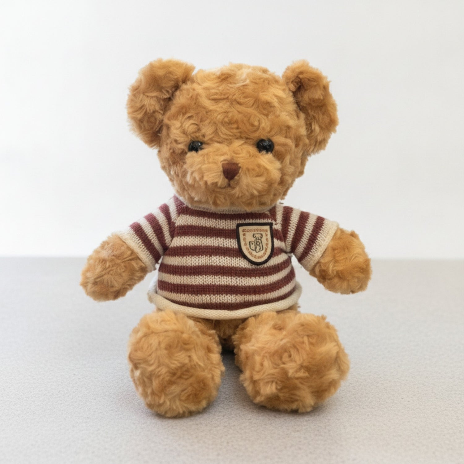 Ours en Peluche 30cm avec Pull - Cadeau Enfant Adorable