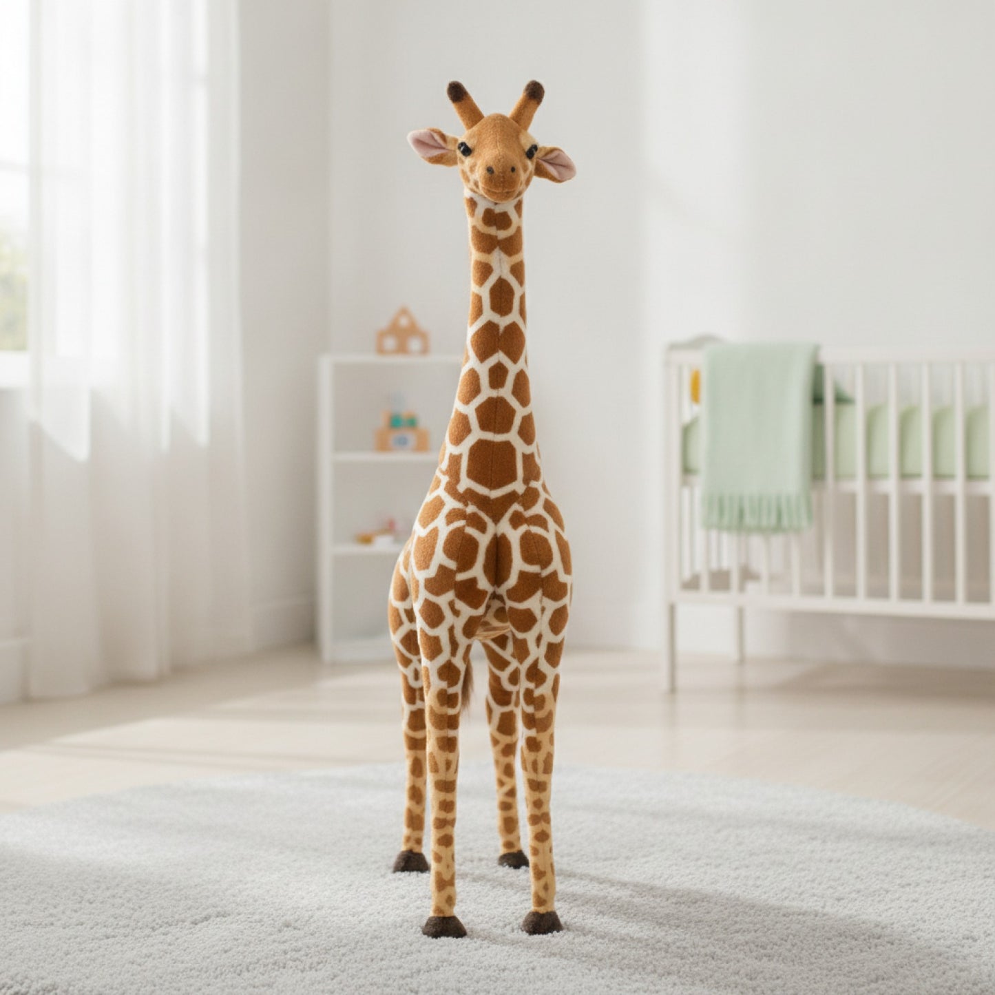 Peluche Girafe Géante Douce 120CM - Cadeau Enfant & Déco Chambre