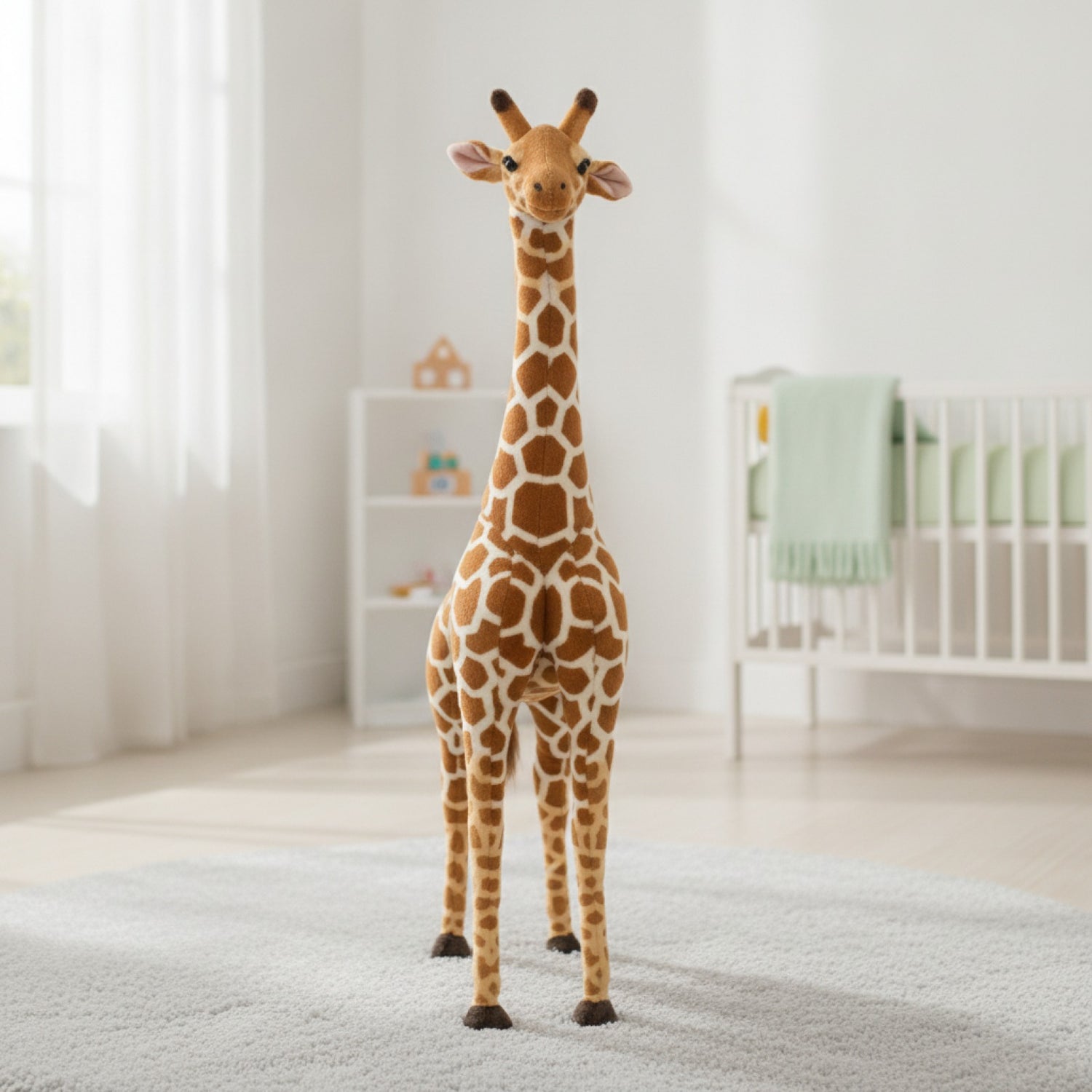 Peluche Girafe Géante Douce 120CM - Cadeau Enfant & Déco Chambre