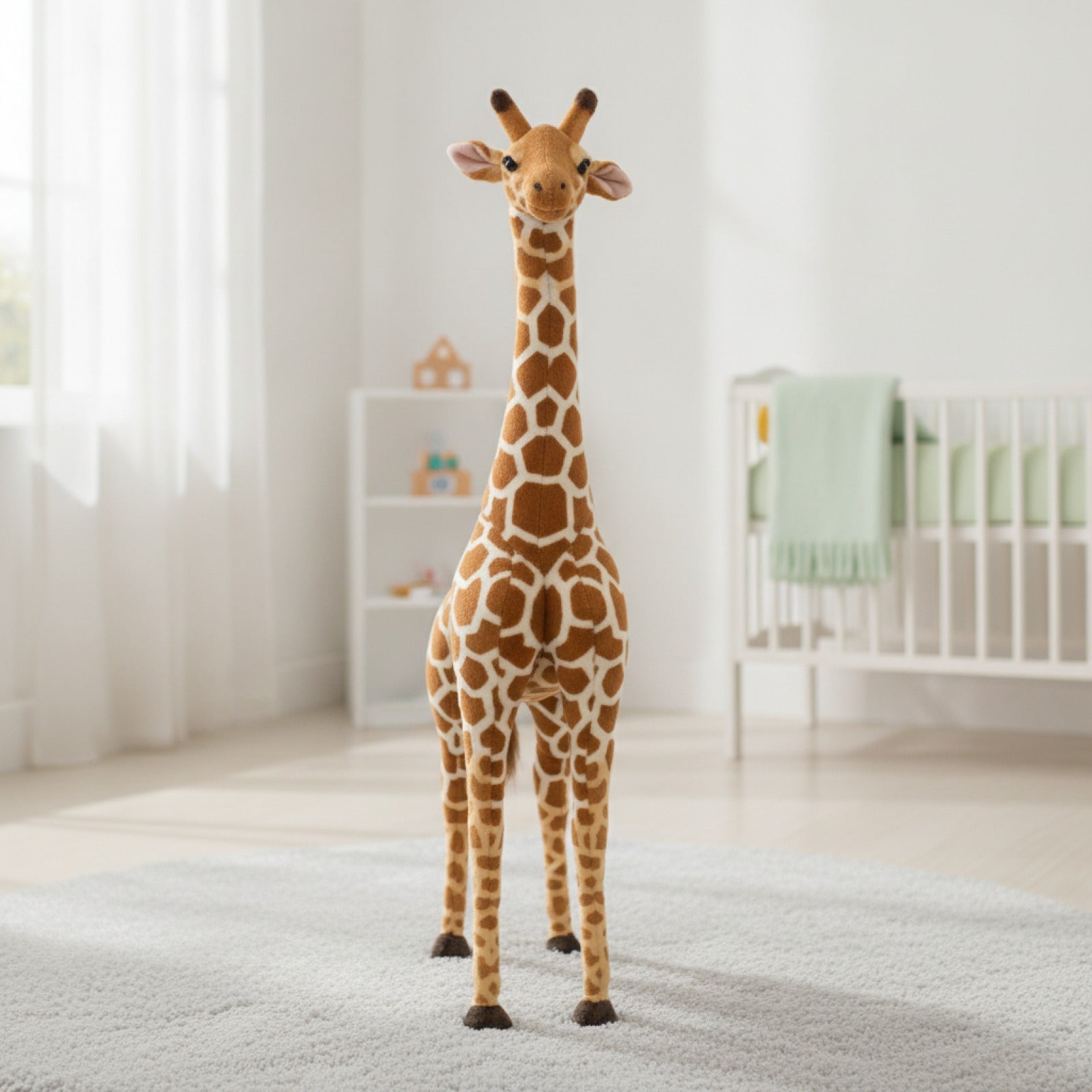 Peluche Girafe Géante Douce 120CM - Cadeau Enfant & Déco Chambre